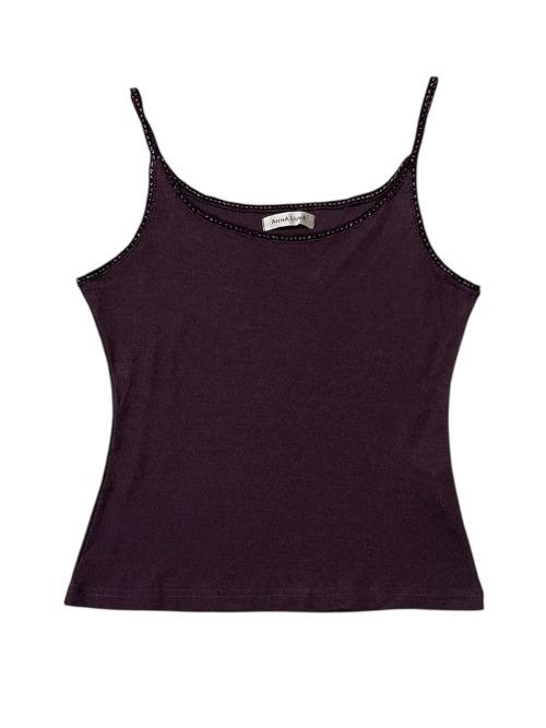beads purple top