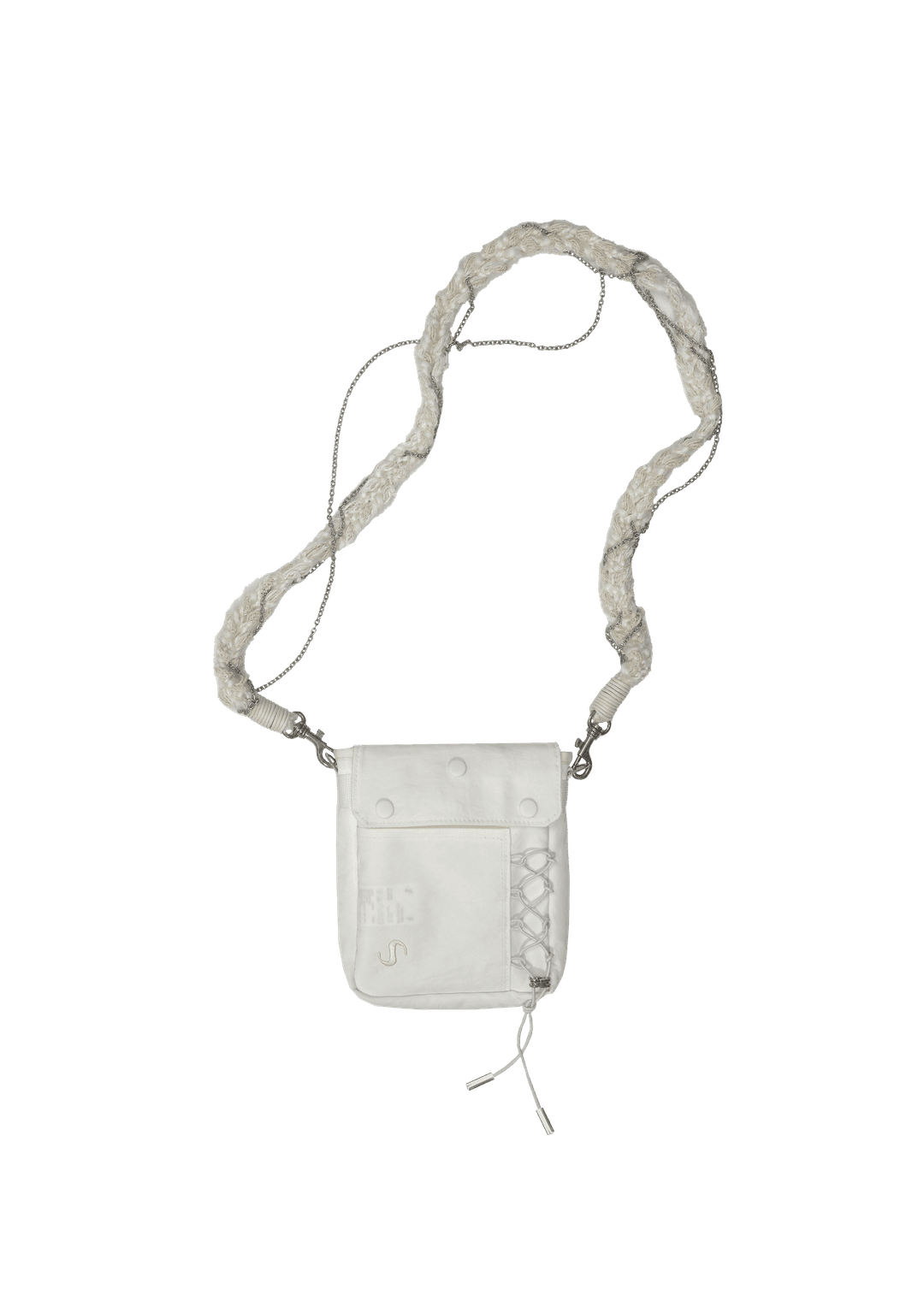 Reversible Mini Cross Bag / Ivory