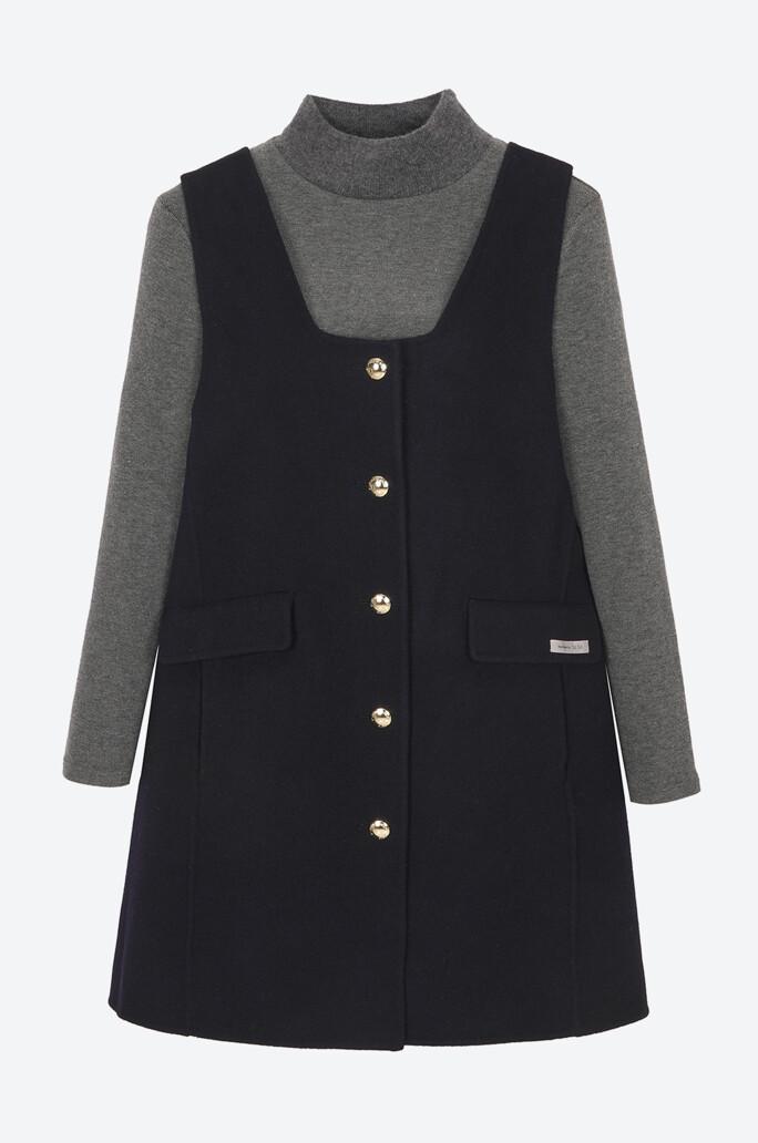 [SJSJ] 캐시미어 블렌드 드레스 & 모크넥 탑