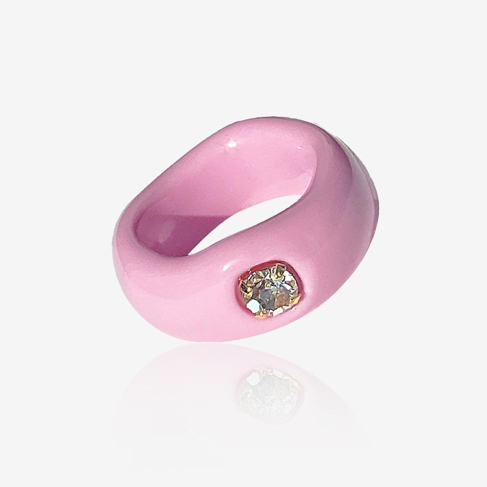Pond ring, PIGGY PINK