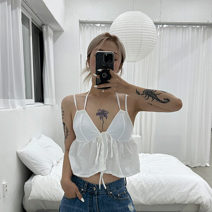 쿨 뷔스티에 나시