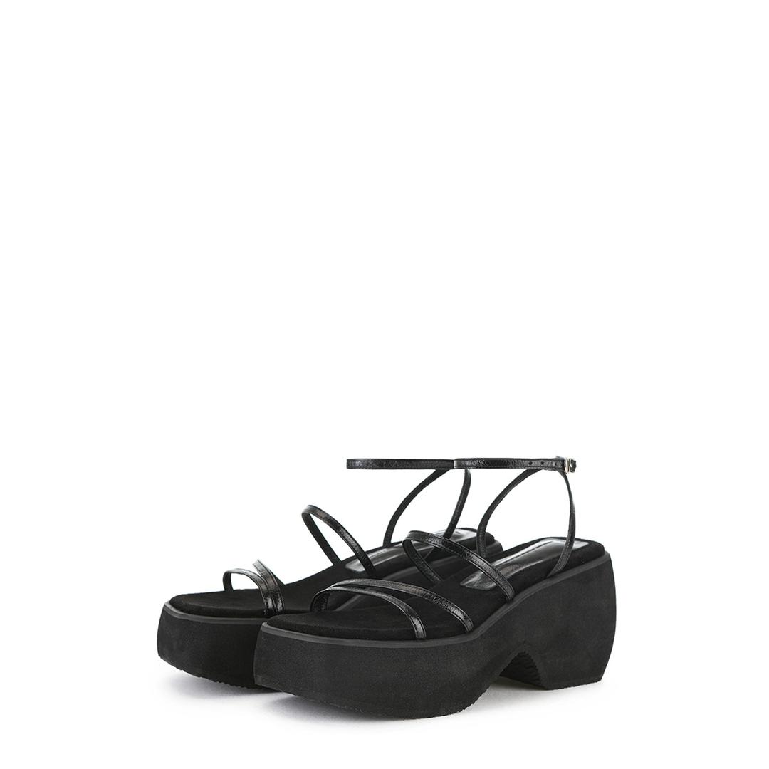 90'S PLATFORM SANDAL [BLACK]