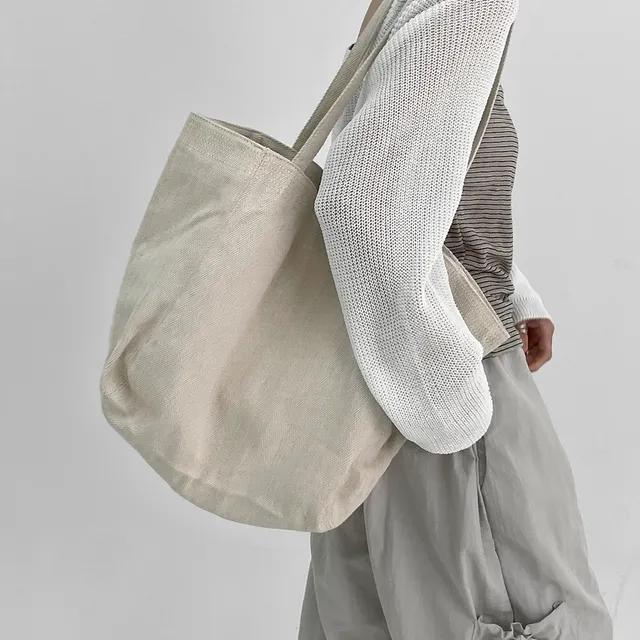 스쿼브 무지 빅 에코백