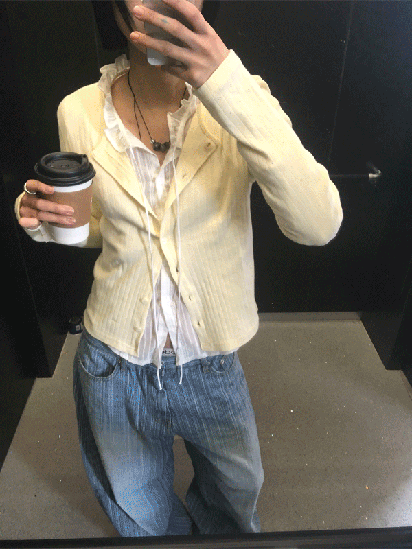 days punching cardigan