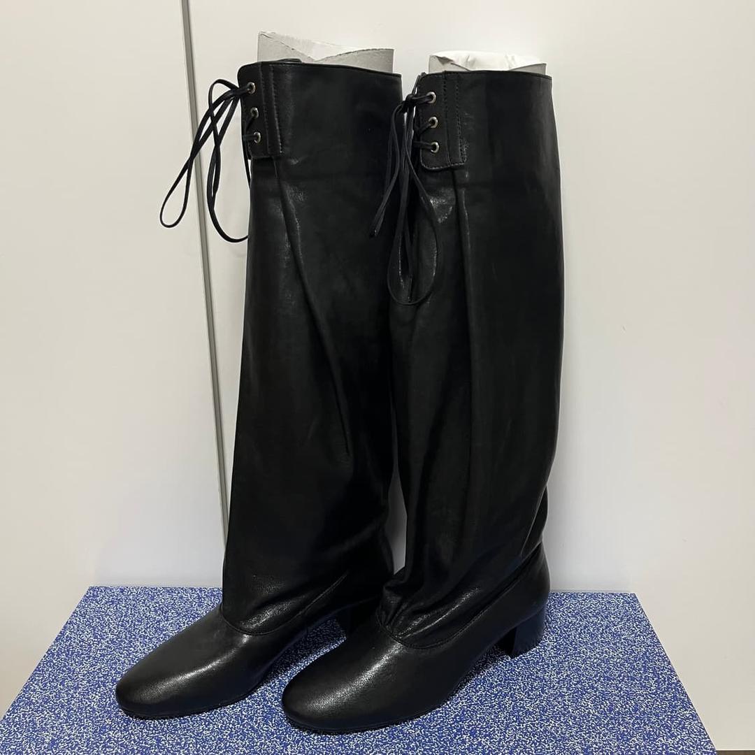 [37,38,39]팔로마울 Victoria 레이스업 부츠/블랙 | 후루츠패밀리