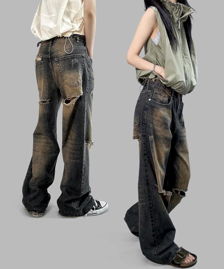 3미닛룩 빈티지워싱 구제데님