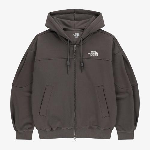 NJ5JR50L 화이트라벨 데이오프 후드 집업 BROWN