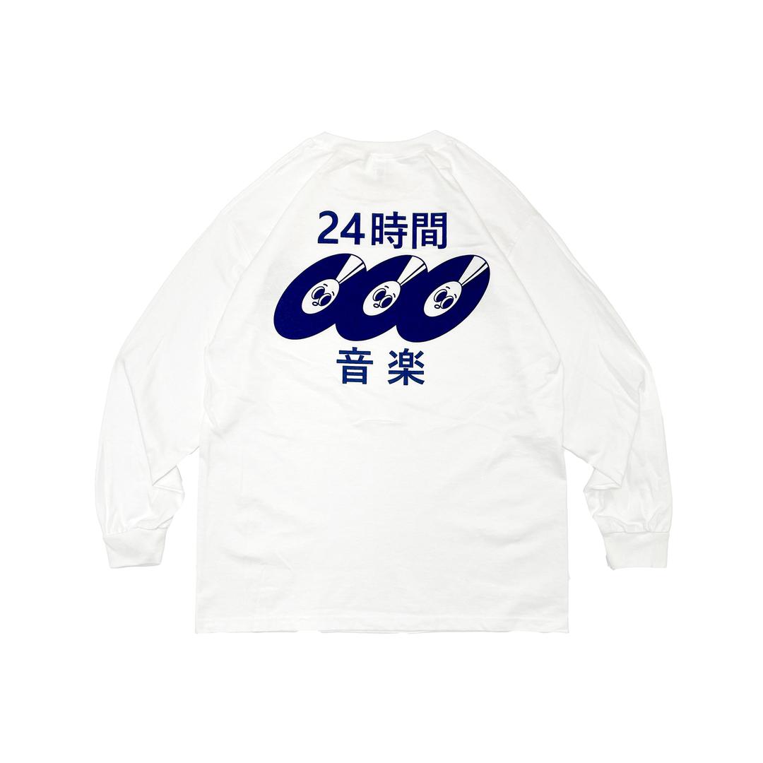 24PP Face LS Tee (Navy)