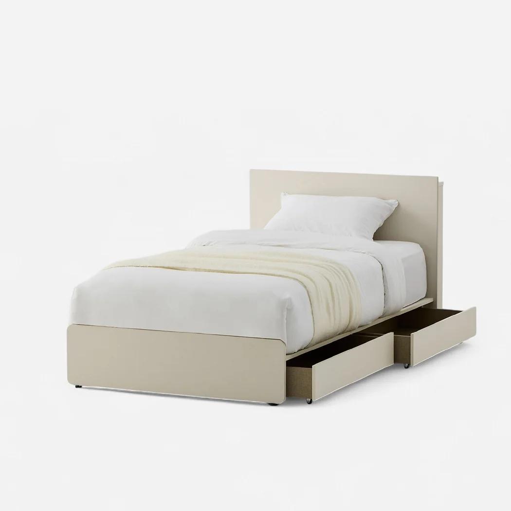 호텔침대 모노침대 SS (색상2종, 하부서랍 선택, 매트별도) - 한샘몰