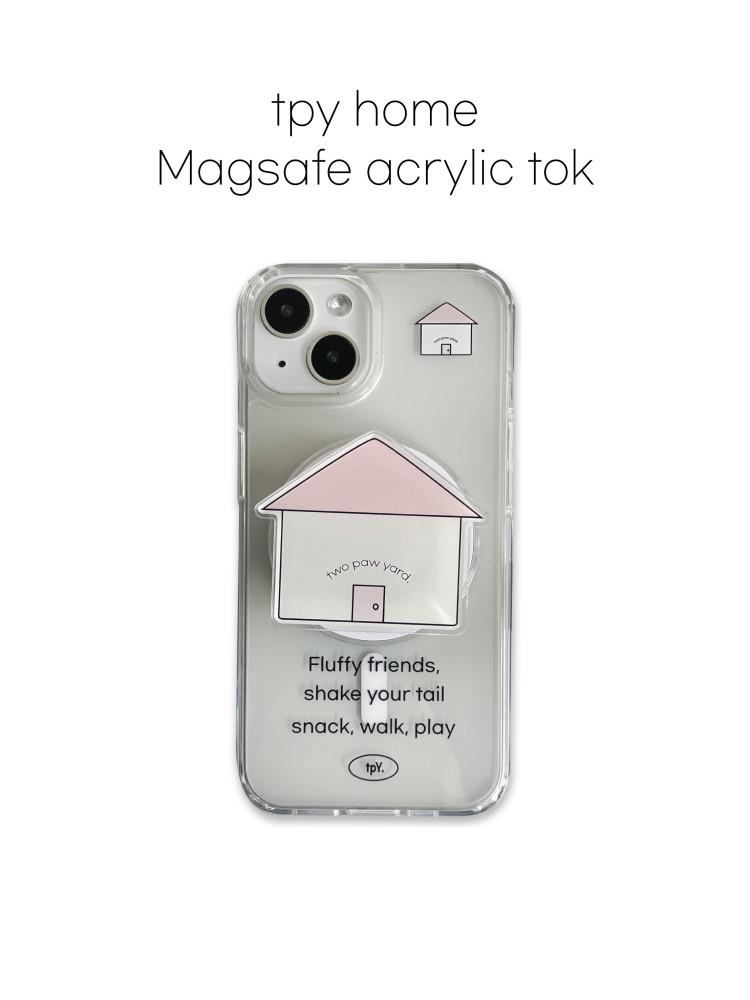 tpy home Magsafe tok / 맥세이프 투명 아크릴 톡