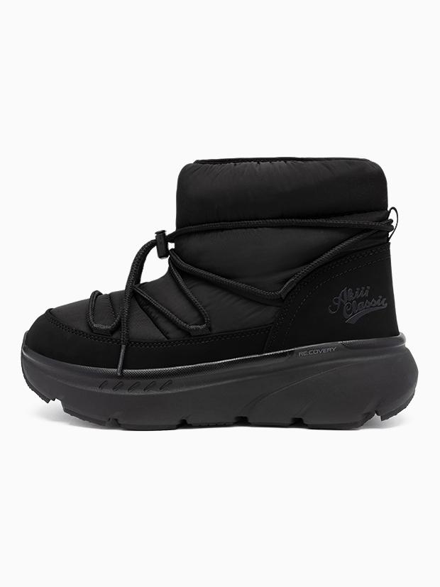 Icelynn recovery padded boots triple black