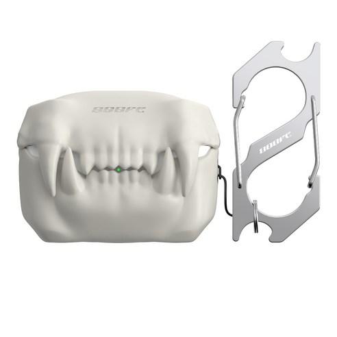 808FC 타이거티스 에어팟프로/프로2 실리콘 케이스 + 카라비너 - BAR형 | 쿠팡