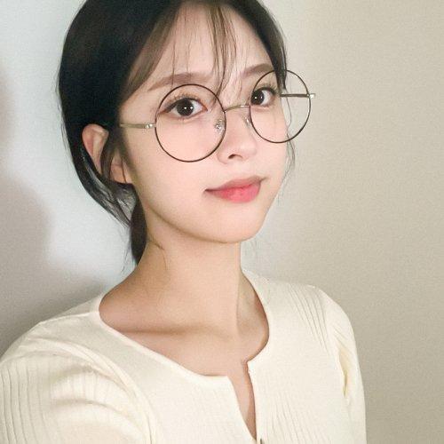 블루라이트 차단 동글이 오버핏 안경테(택1)