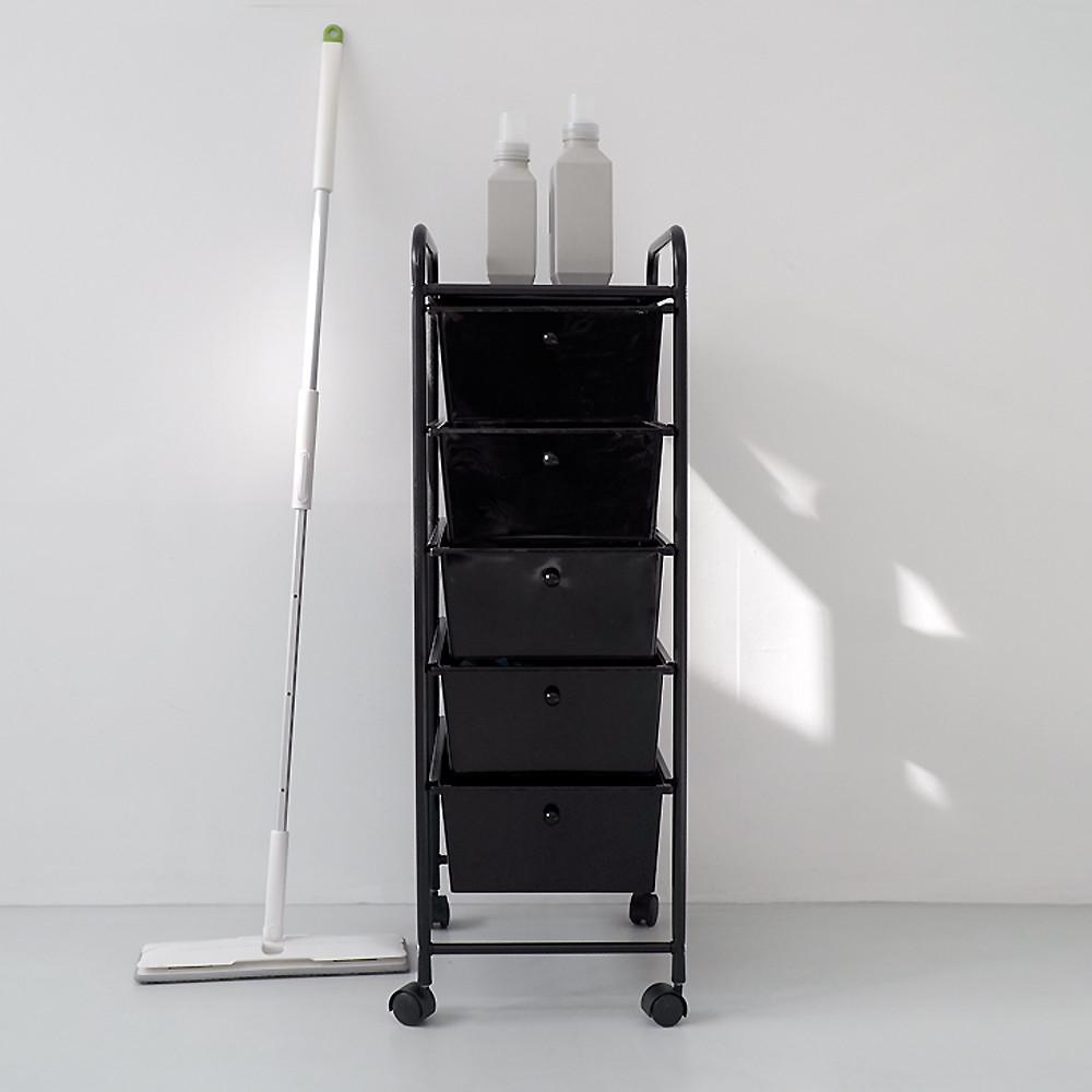 모던 트롤리 이동식 수납 서랍장 (2size)