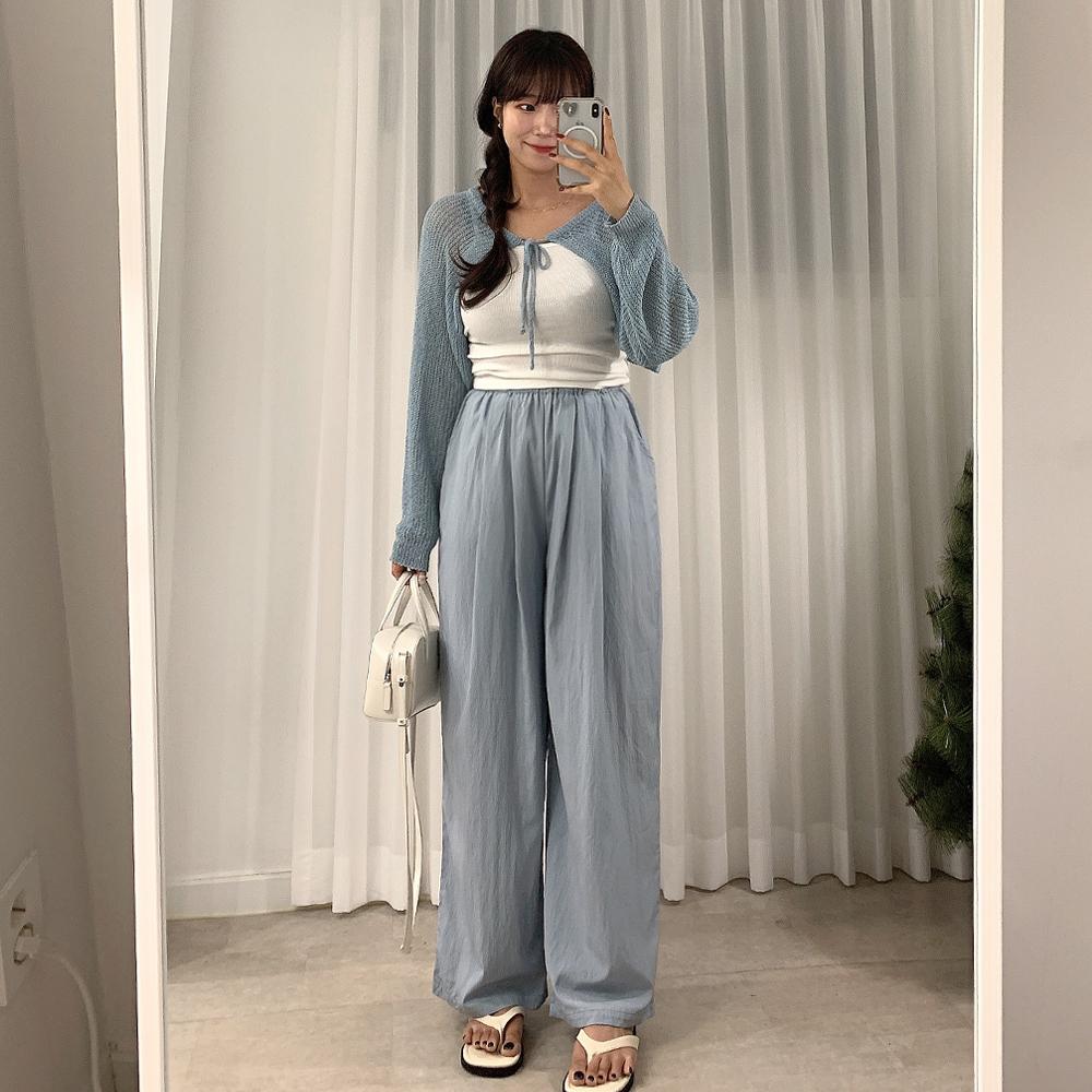 세븐데이즈 밴딩 와샤 팬츠 A0071