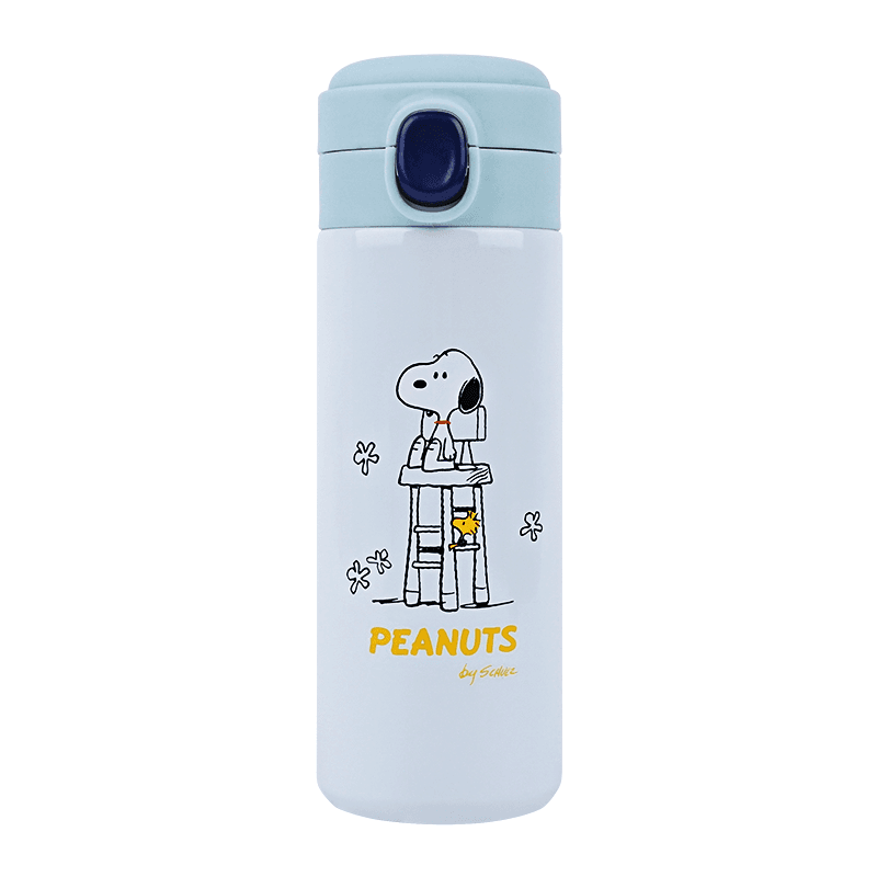[피너츠] 스누피 캡슐 원터치 이중스텐텀블러 400ml [보틀]