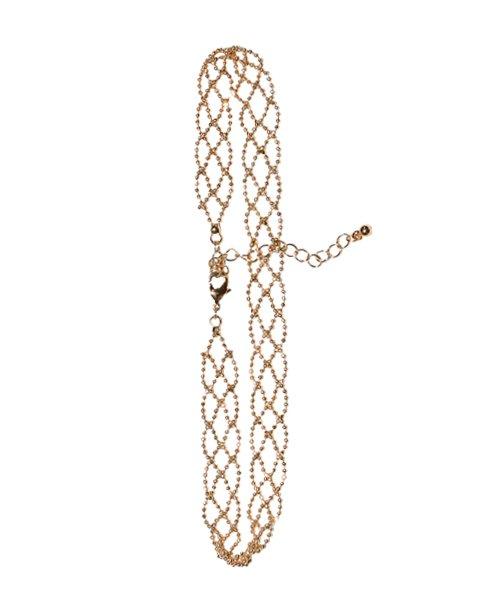 레이스 골드 네크리스