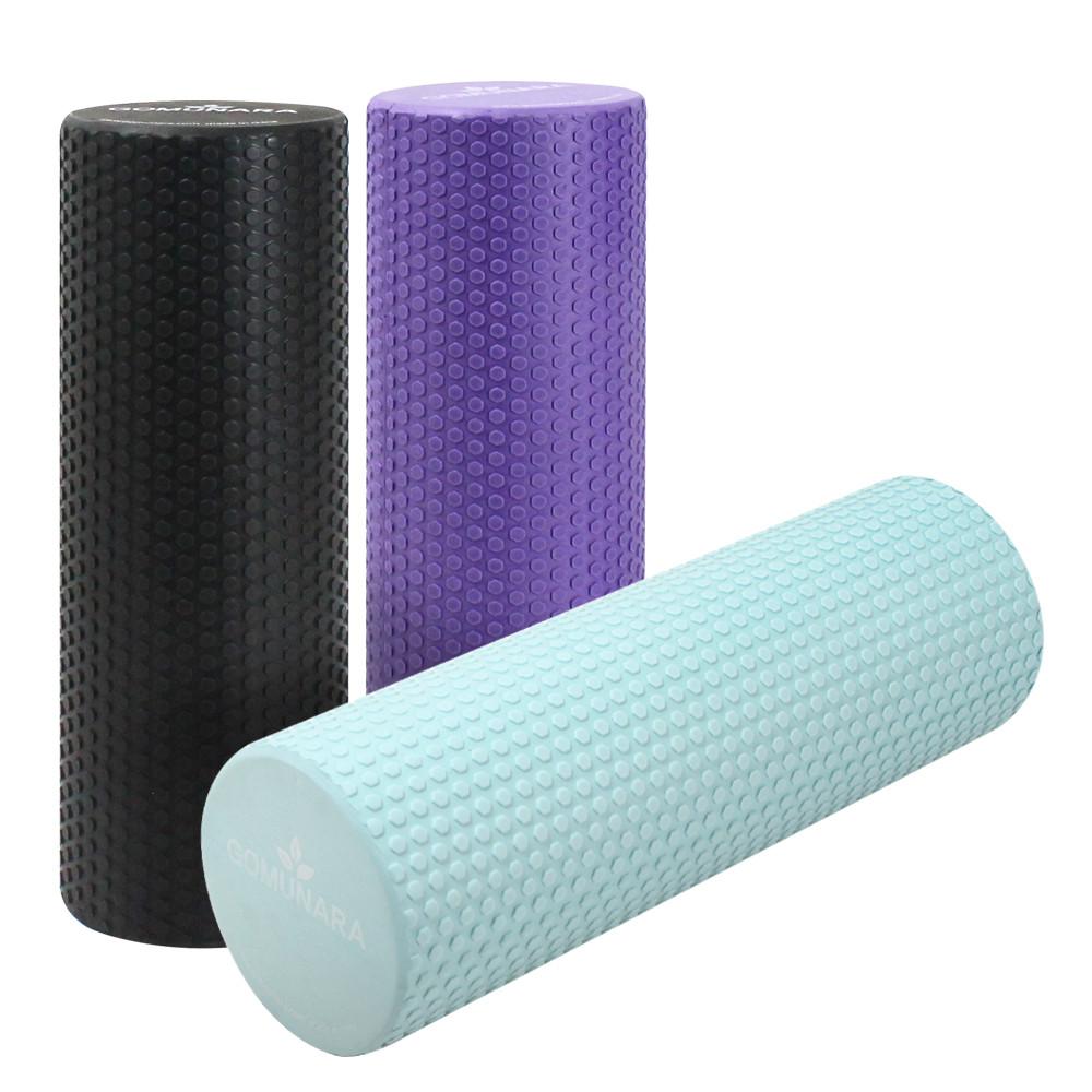 고무나라 EVA 폼롤러 45cm 요가 필라테스 종아리 허리 마사지 스트레칭 운동 홈트롤러