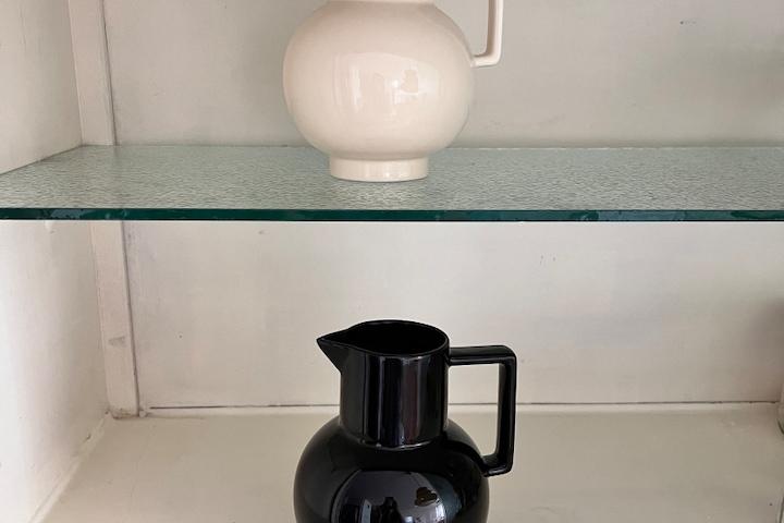 국내제작 세라믹 오브제 화병 라크렘므 베이스