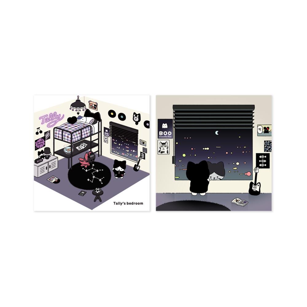 [온더젤리] 탈리의 방 엽서 2종 SET
