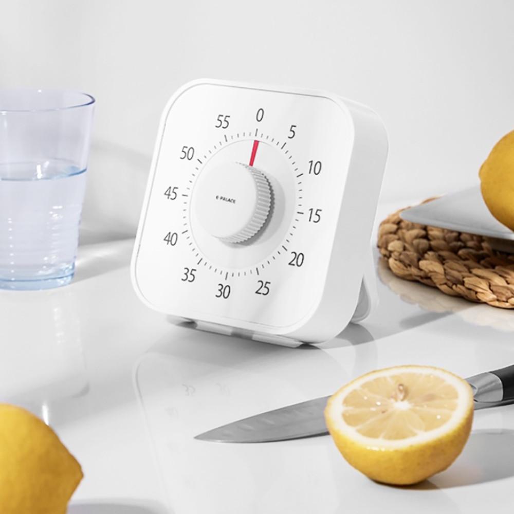 화이트 스퀘어 다이얼 타이머