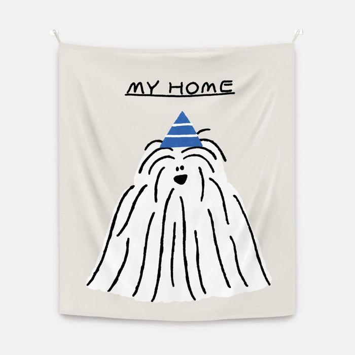 MY HOME 패브릭 포스터 대형