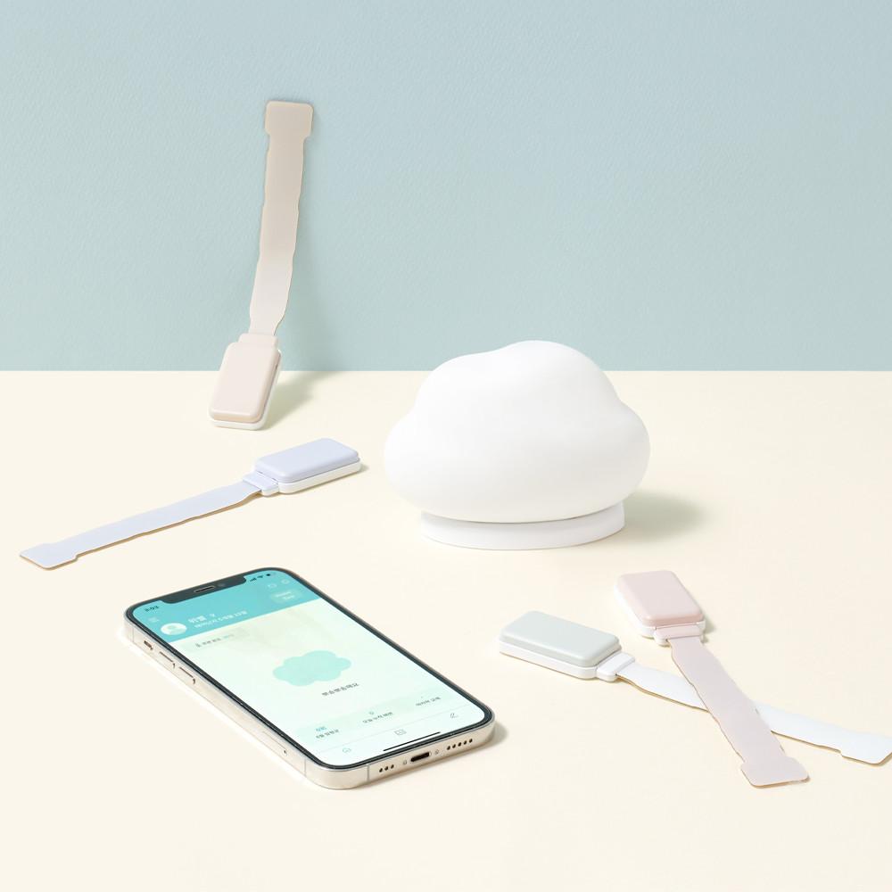 [위벨 스마트 기저귀 알림등] 임밍아웃 박스 임신축하박스 아기땀띠