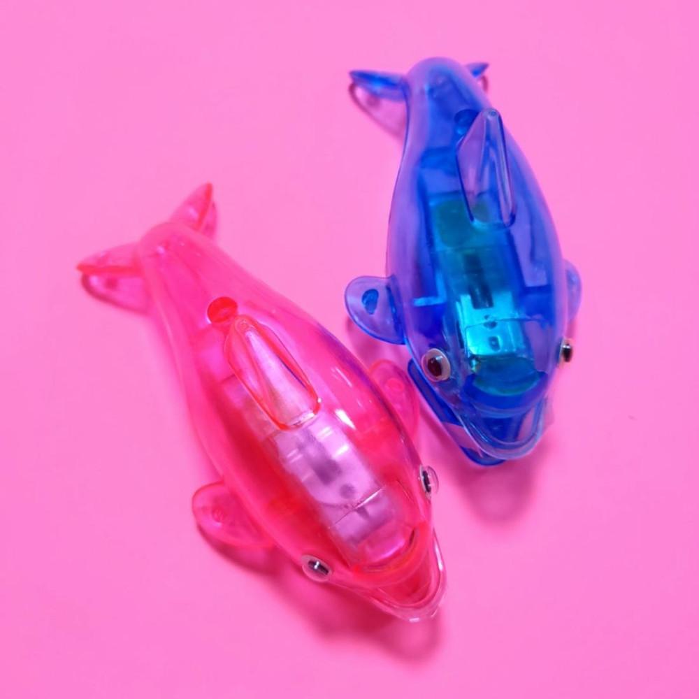 [고전문구/완구] 클리어 투명 돌고래 캐릭터 스테이플러 스테플러 호치케스