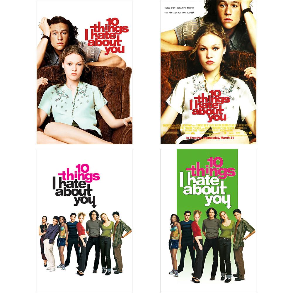 내가 널 사랑할 수 없는 10가지 이유 브로마이드 인테리어 화장실 데코스티커 영화포스터