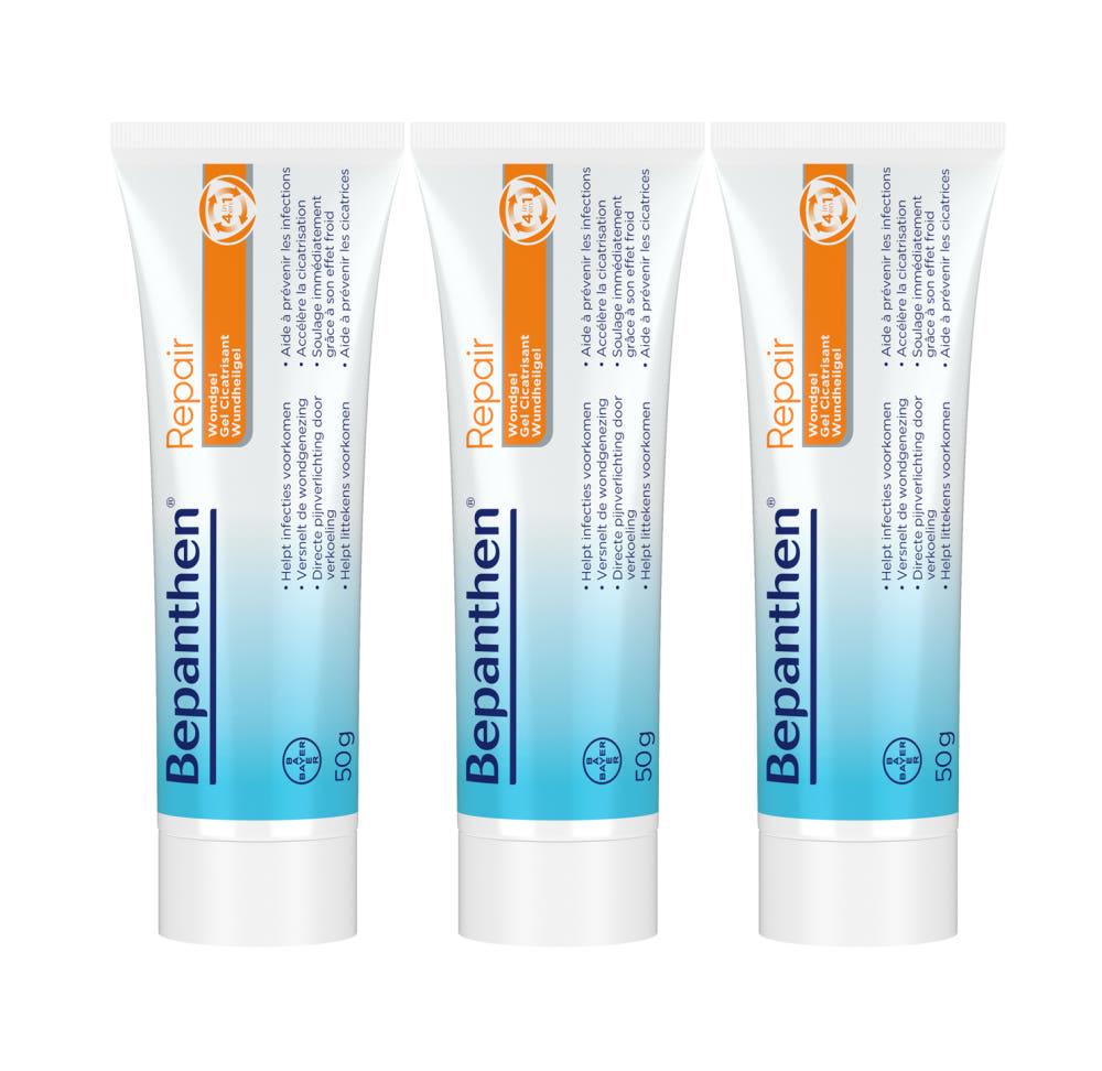 [네덜란드직배송] 베판텐 리페어 상처젤 50g x 3개