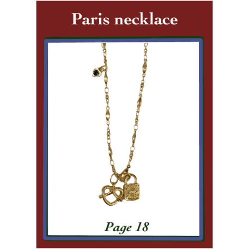 Paris necklace