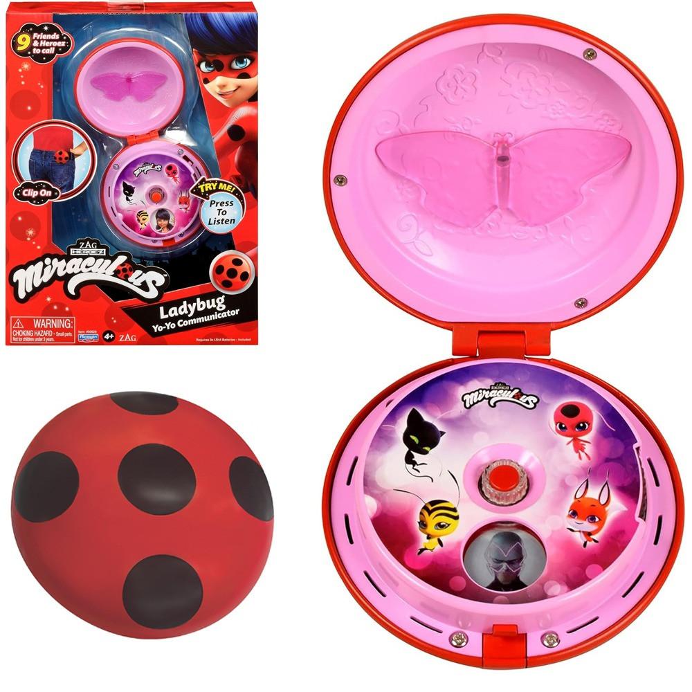 미라큘러스 레이디버그 무기 나비 요요 콤팩트 커뮤니케이터