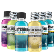 리스테린 소용량 스타터팩 구강청결제 100ml x 6p 세트