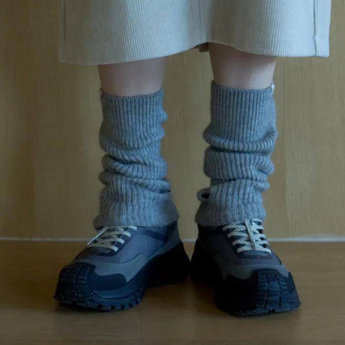 니트 레그 워머 Melange Gray (S24WWFWA10)