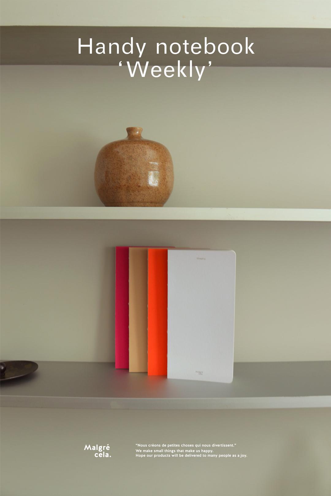 Handy notebook 'Weekly'