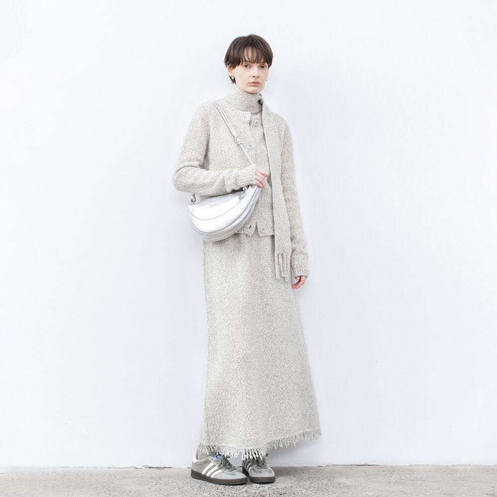 TG_Yarn tassel knit skirt_2color