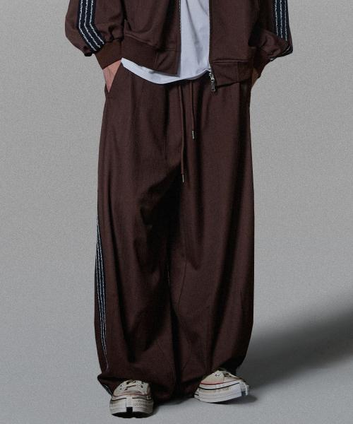 Thorns Line Track Pants - Brown