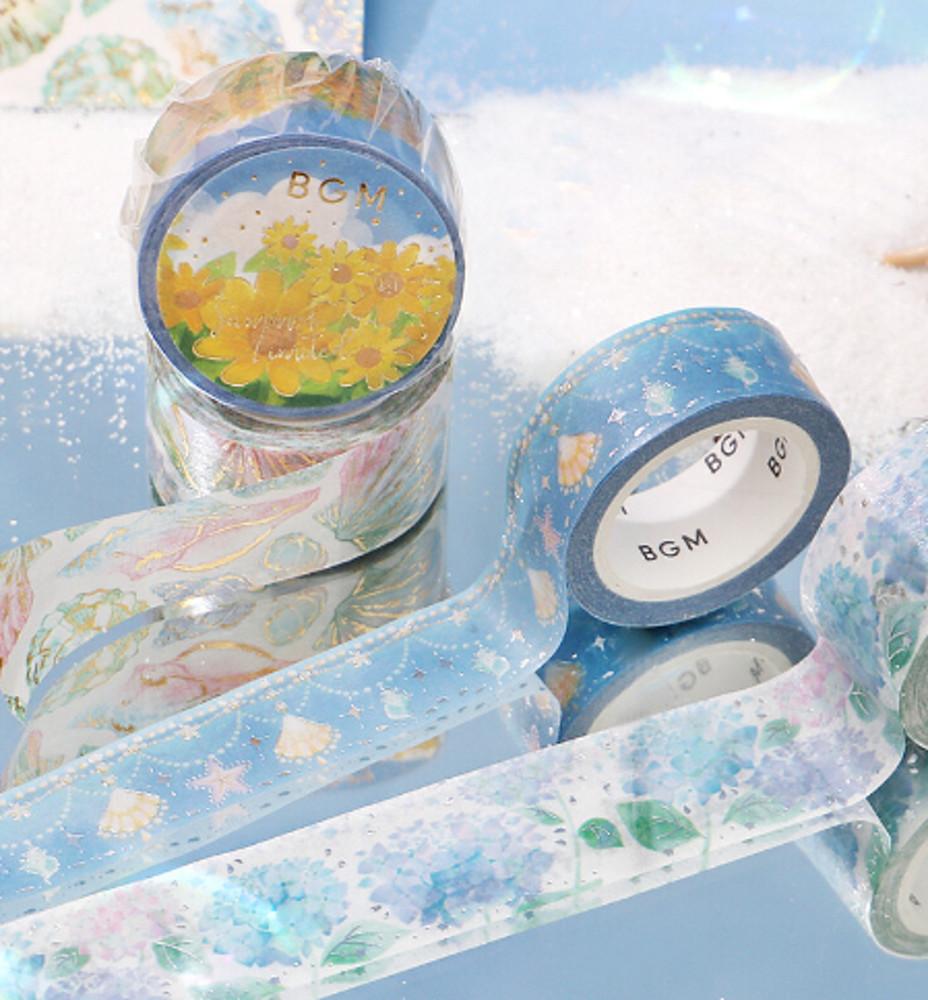BGM 2023 여름한정 마스킹 테이프