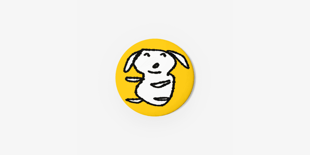 다자이 유상무 Dajai Yusanmu 애기 강아지 핀버튼 ㅣ 마플샵