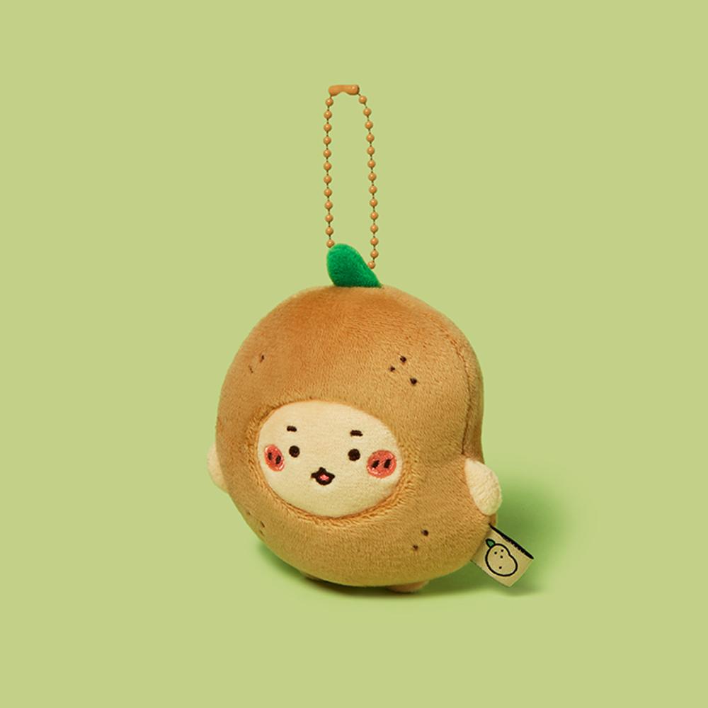 감자 망그러진 곰 키링 인형 (발그레)