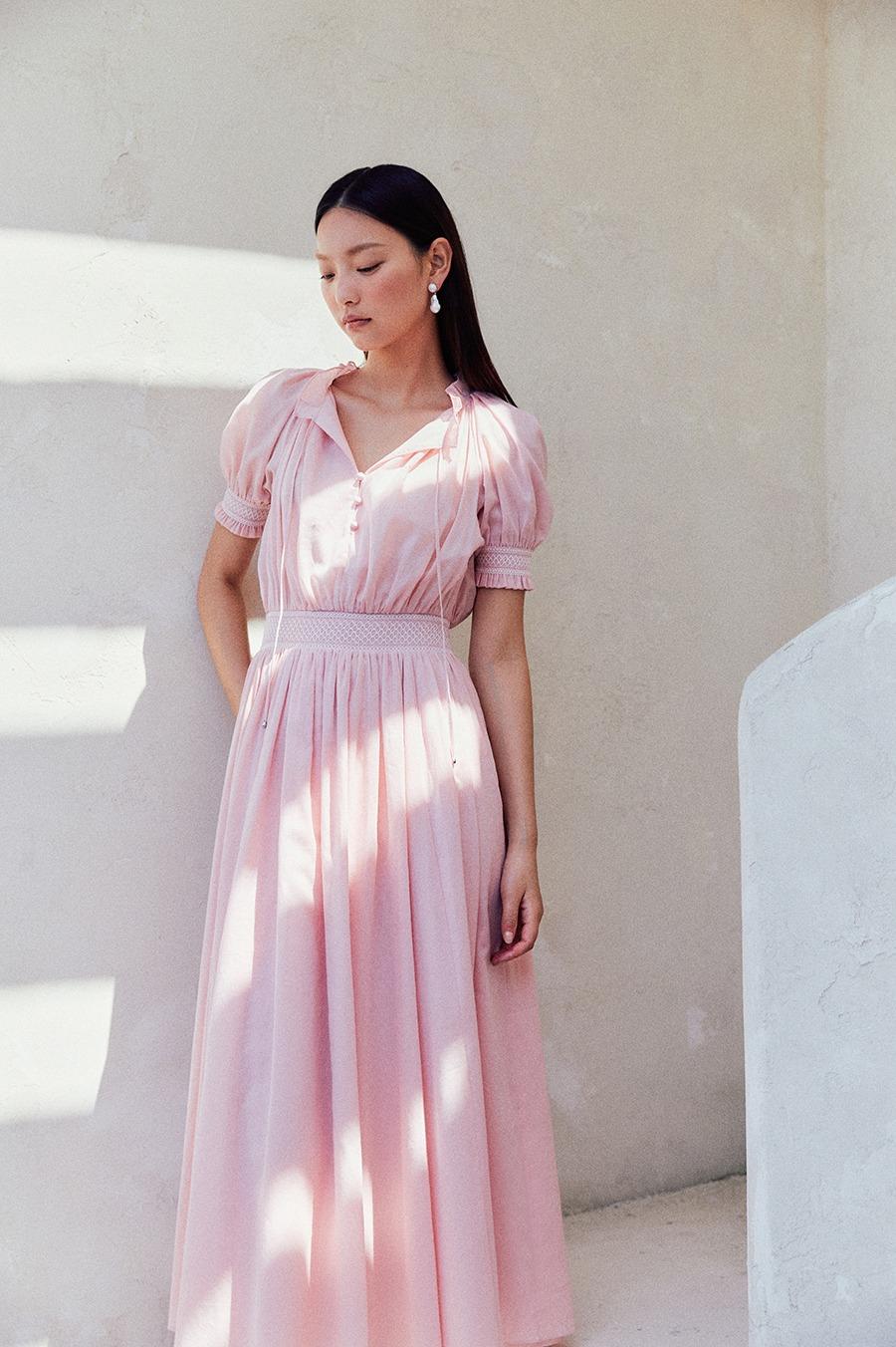 NO.14 DRESS - BLUSH PINK