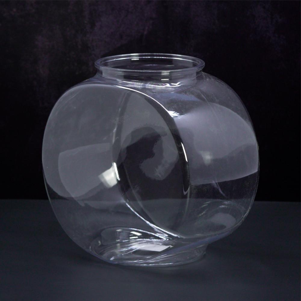 투명 플라스틱 납작한 테라리움 케이스