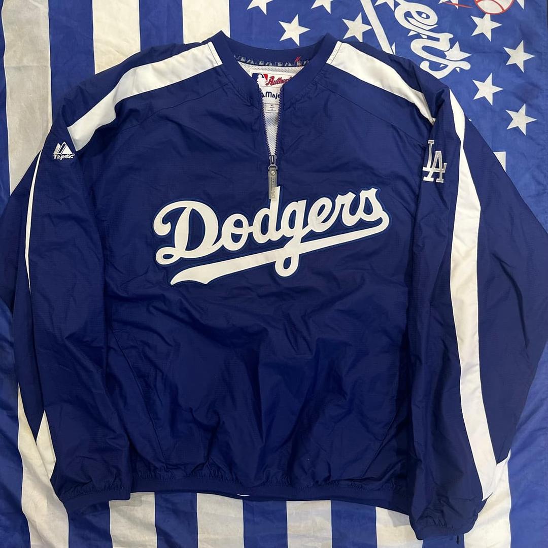 마제스틱 LA다저스 웜업 아노락 바람막이 자켓 XL | 후루츠패밀리