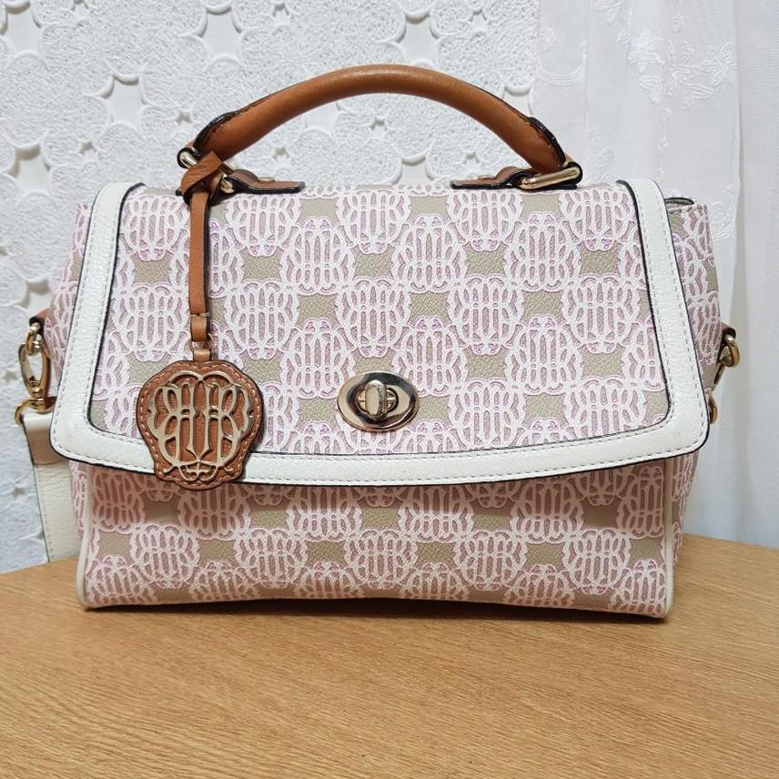 빈폴 소가죽 가방