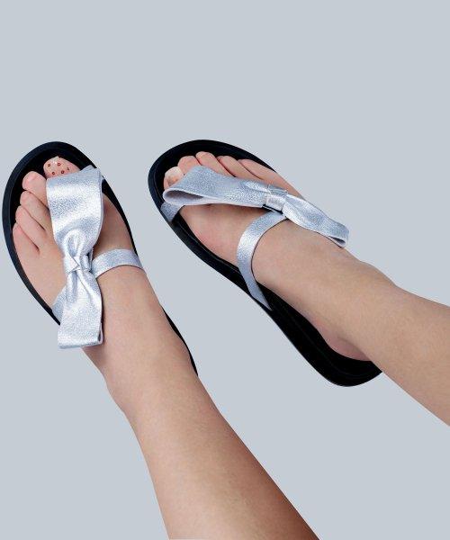 페어리 리본 샌들 [실버]