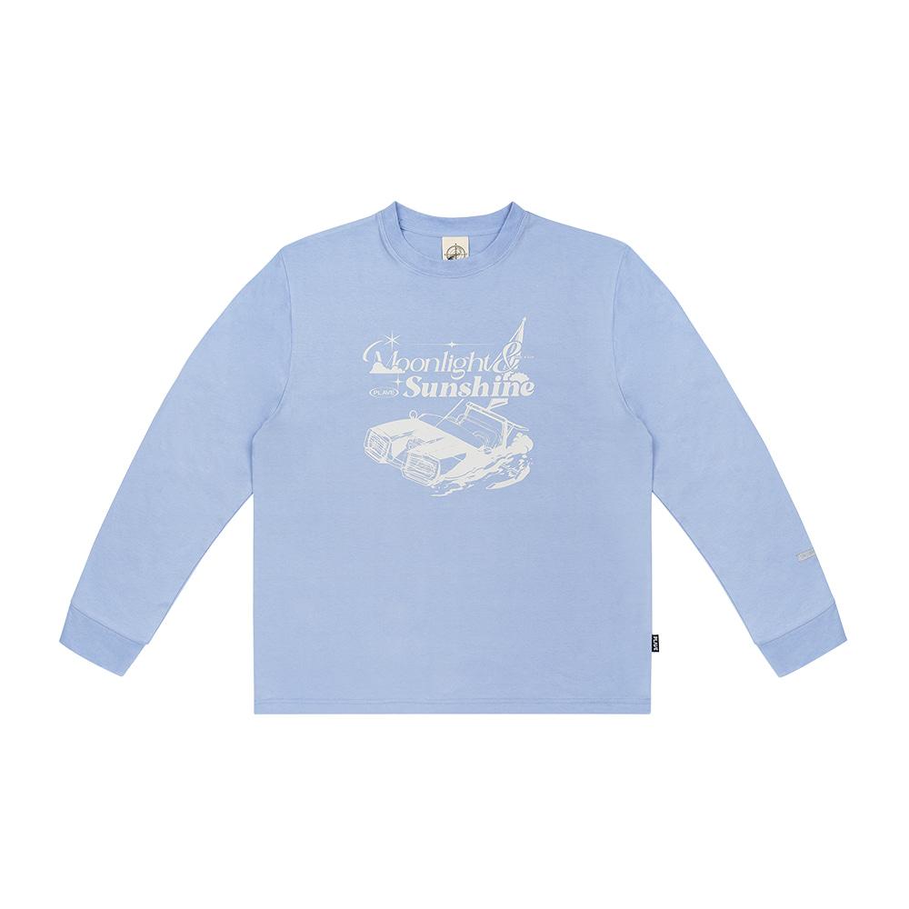W4L CREWNECK T-SHIRT L.BLUE