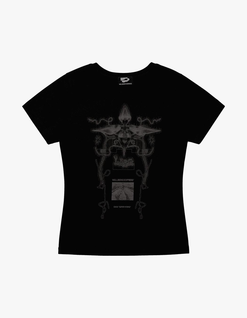 Digital Tattoo Tee Renewal - Black