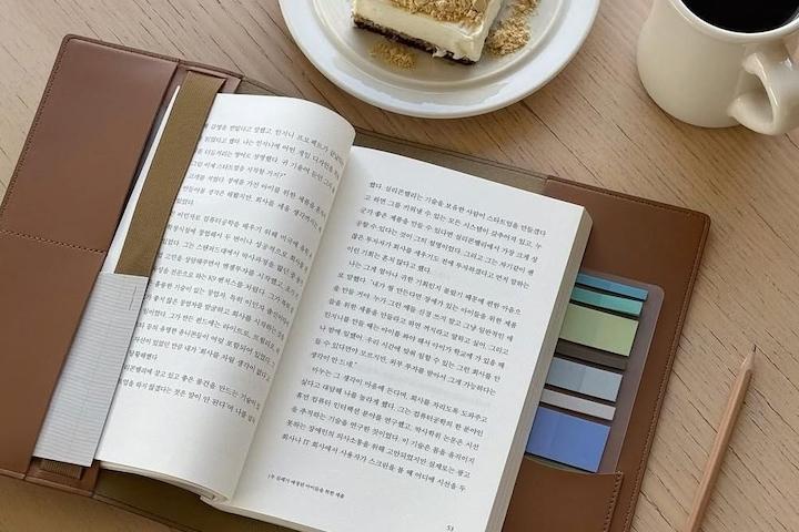 누보 북커버 가죽 책커버 다이어리커버