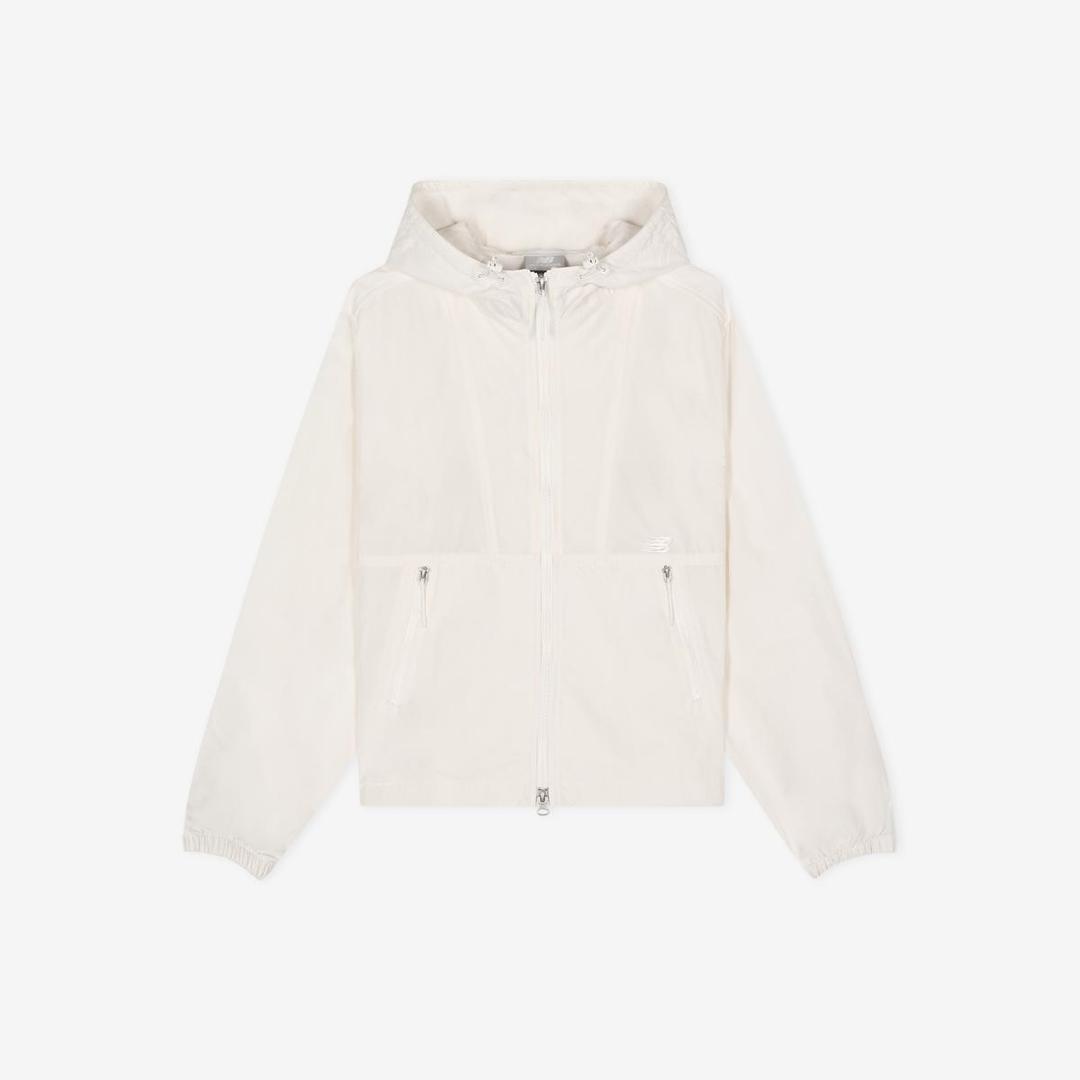 WOMEN 에센셜 후드 우븐 자켓