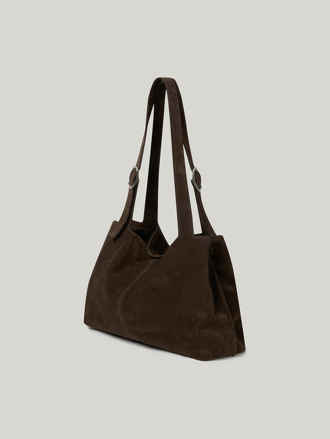 BRISE GRAND BAG (SUEDE BROWN)
